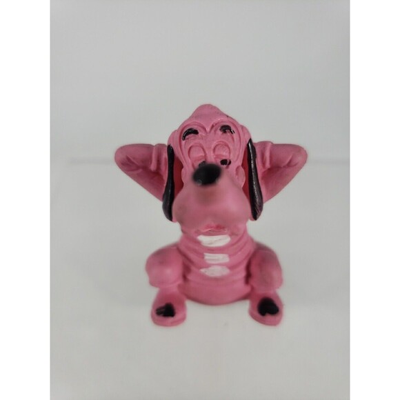 Walt Disney Productions Goofy Pink Rubber Figure 1960s Rare Uncommon Vintage - Picture 2 of 16